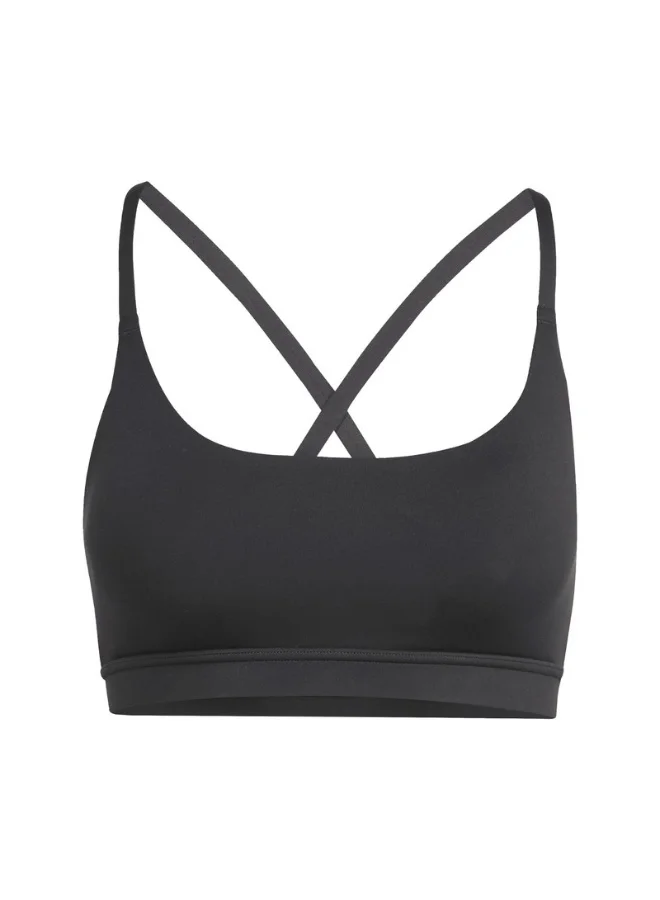Adidas Adidas All Me Ls W Black Training Bra For Women