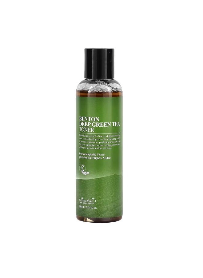 Benton Deep Green Tea Toner 5.07 fl oz 150 ml  - Image 1