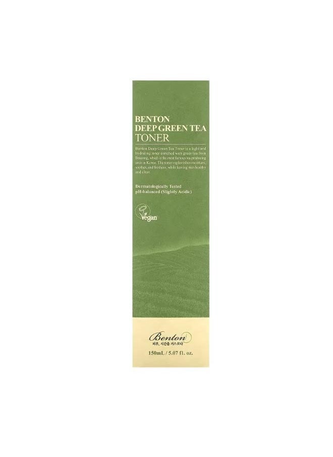 Benton Deep Green Tea Toner 5.07 fl oz 150 ml  - Image 2