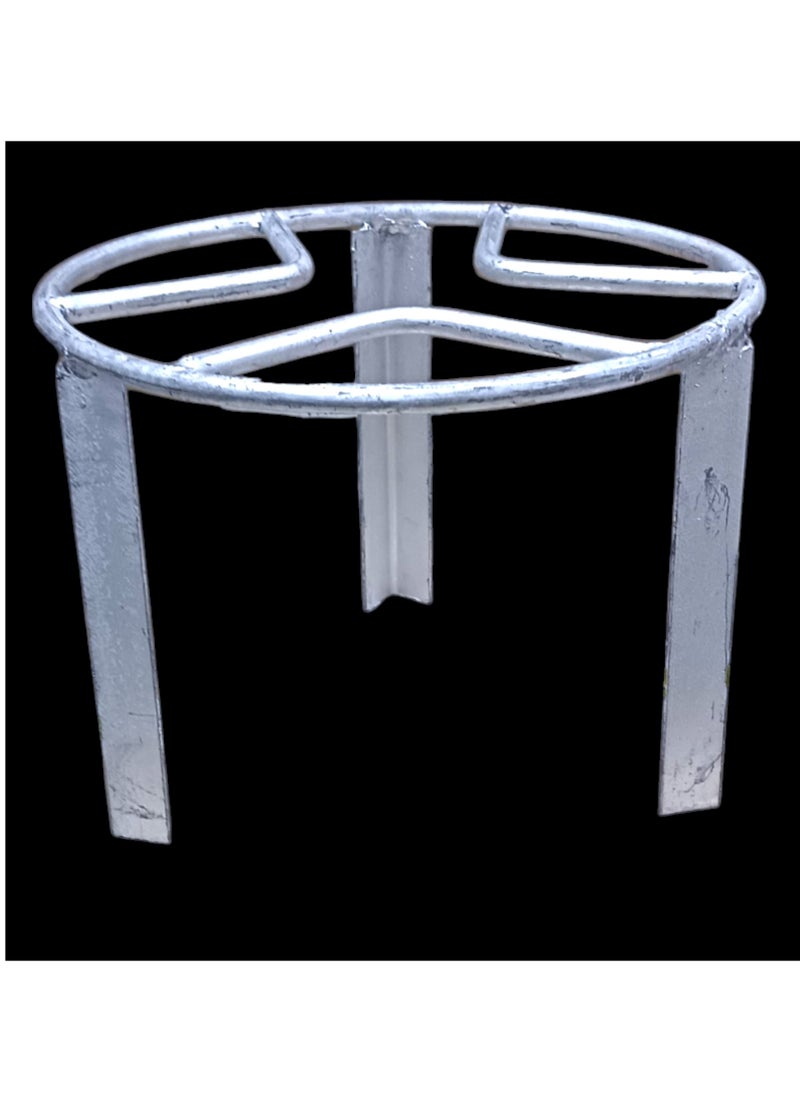 GO2CAMPS GO2CAMPS Heavy Quality Metal Firewood Log Steel Burner- Large - (28 cm x 35 cm Hight ) | BBQ Firewood Cooking Stand Campfire Cooking Stand, Outdoor Camping Grill Stand for Firewood Burning, Backyard, Barbeque and Camp Cooking | High-Quality Metal Firewood Log Steel Burner for Camping and Fire Pit Cooking – Sturdy Outdoor Grill Stand for Campfire Cooking  - Image 2