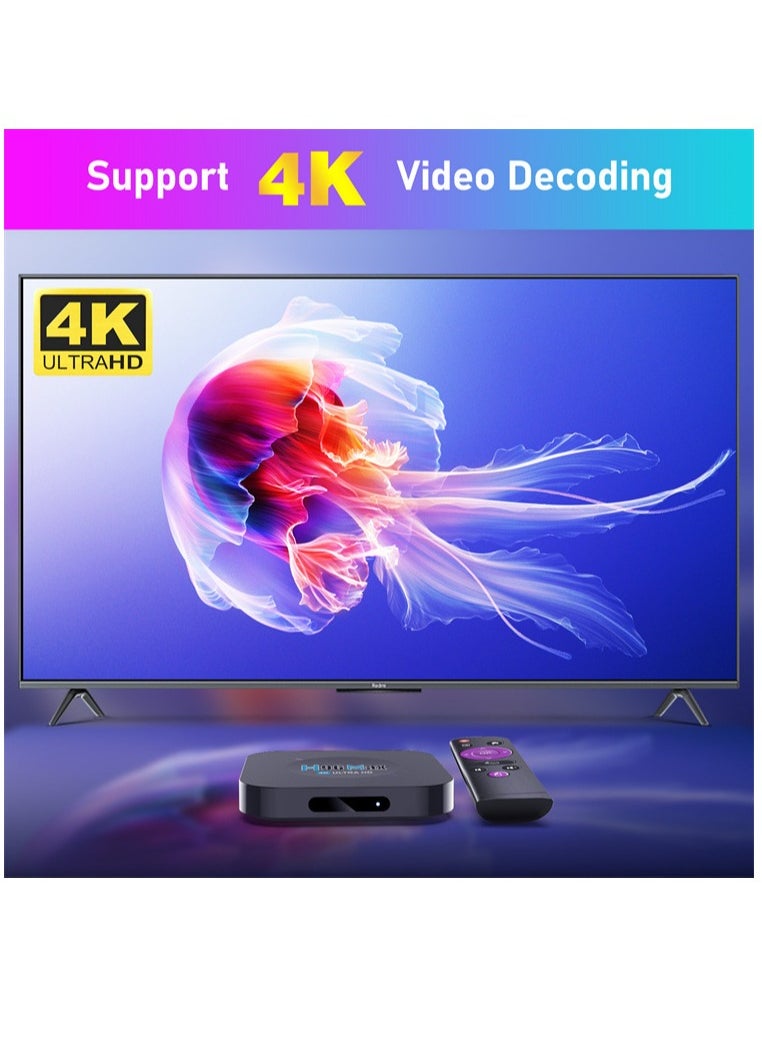 H96 Max - Android 11.0 Smart TV Box with RK3318 Quad-Core Cortex-A53 TV Set Top Box Support 4K 3D - Image 1