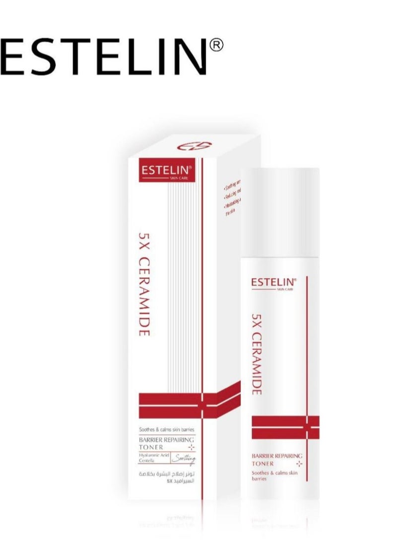 ESTELIN 5X Ceramide Barrier Repairing Toner 100ml