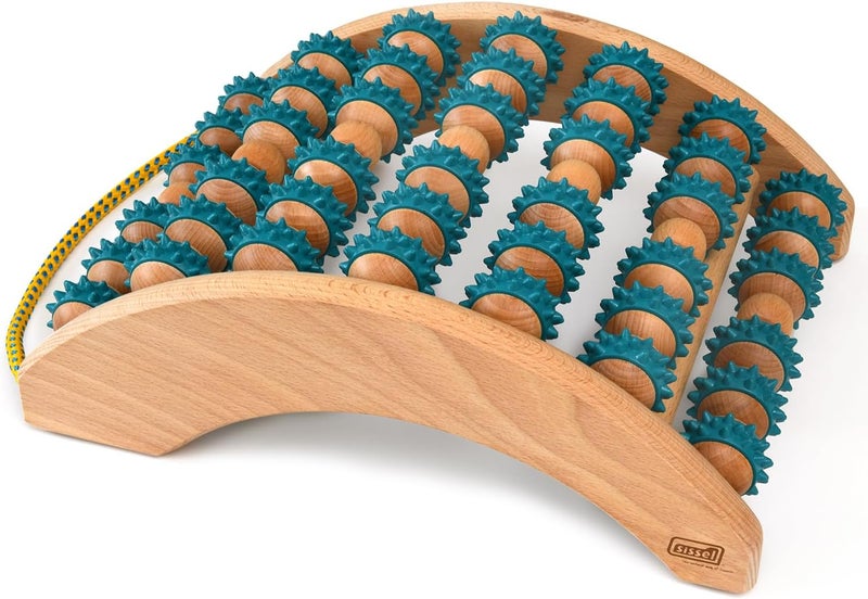 SISSEL FitRoller UnoFoot Roller  Muscle Relaxation and Circulation Enhancement  EcoFriendly  PhthalateFree  Combination of Tradition  Modernity  Versatile Foot Massage  Wellness  Health - Image 1