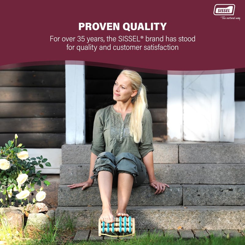 SISSEL FitRoller UnoFoot Roller  Muscle Relaxation and Circulation Enhancement  EcoFriendly  PhthalateFree  Combination of Tradition  Modernity  Versatile Foot Massage  Wellness  Health - Image 2