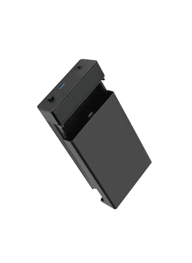 Generic USB2.0 Plastic Shell Hard Disk Box USB3.0 Plastic Shell Hard Disk Box USB3.1 Plastic Shell Hard Disk Box-Color:Black  - Image 3