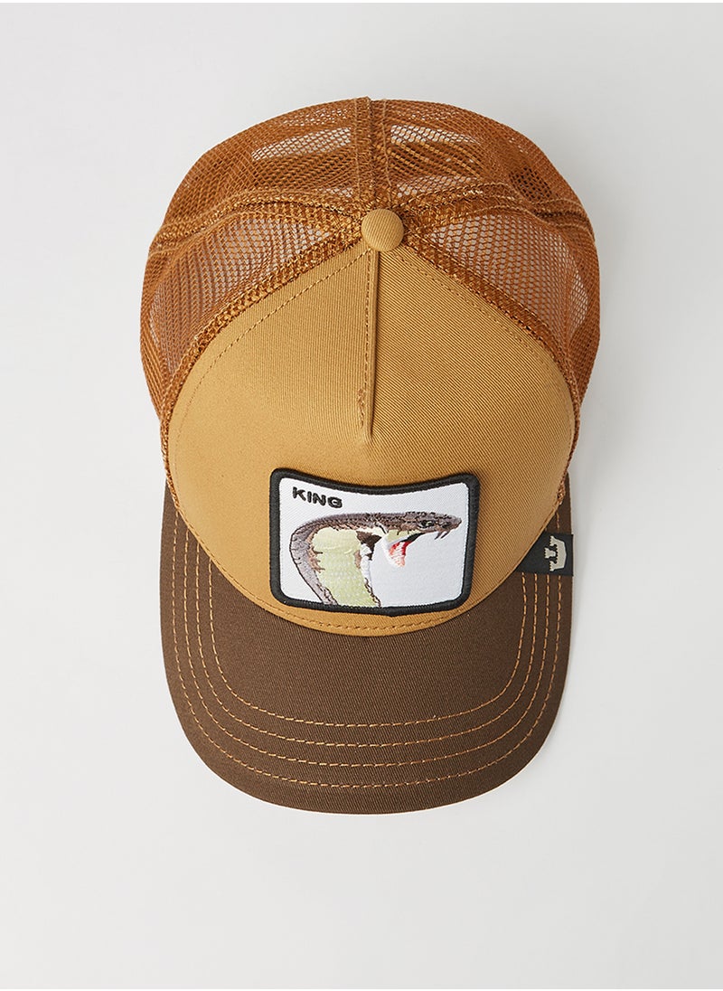 Goorin Bros. King Cobra Patch Cap Brown  - Image 2