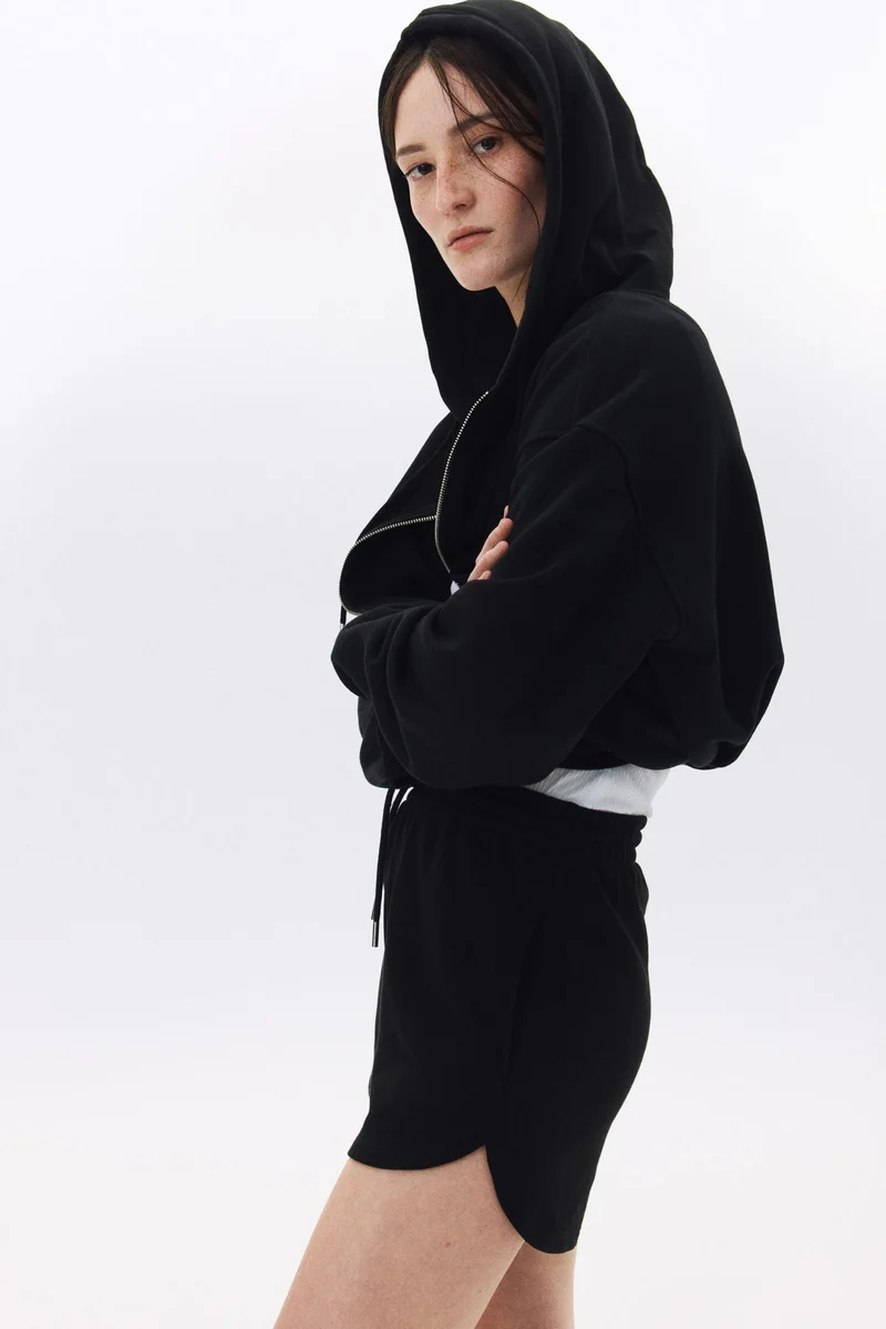 H&M High Waist Sweat Shorts