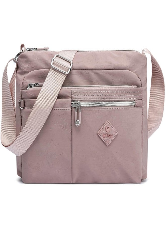 ETidy Crossbody Bag For Women Waterproof Lightweight Casual Shoulder Handbag Purse (Purple) - Image 1