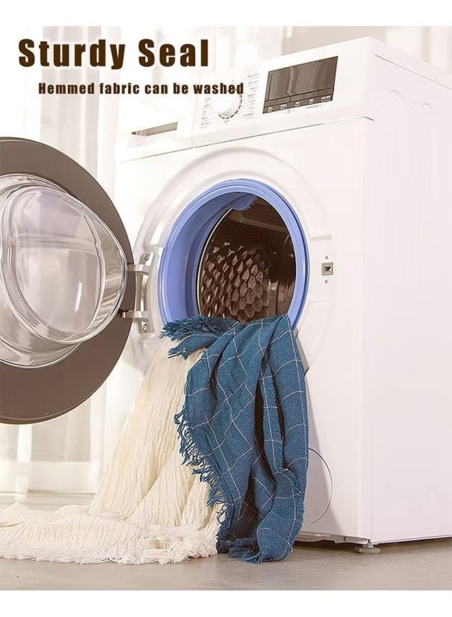 لفتان من شريط حياكة الحواف بالكي، شريط لاصق لتثبيت القماش بدون خياطة، مناسب للملابس والسراويل والفساتين والستائر ومشاريع الأقمشة اليدوية، 1 بوصة × 70 ياردة لكل لفة - Image 2