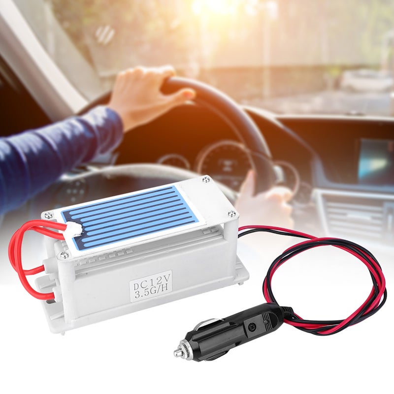 Ozone Generator: Portable Device With Thickened Radiator, Low Power Consumption - Cigar Lighter Plug Air Purifier for Household, Car, Professional DIY Applications - Image 5