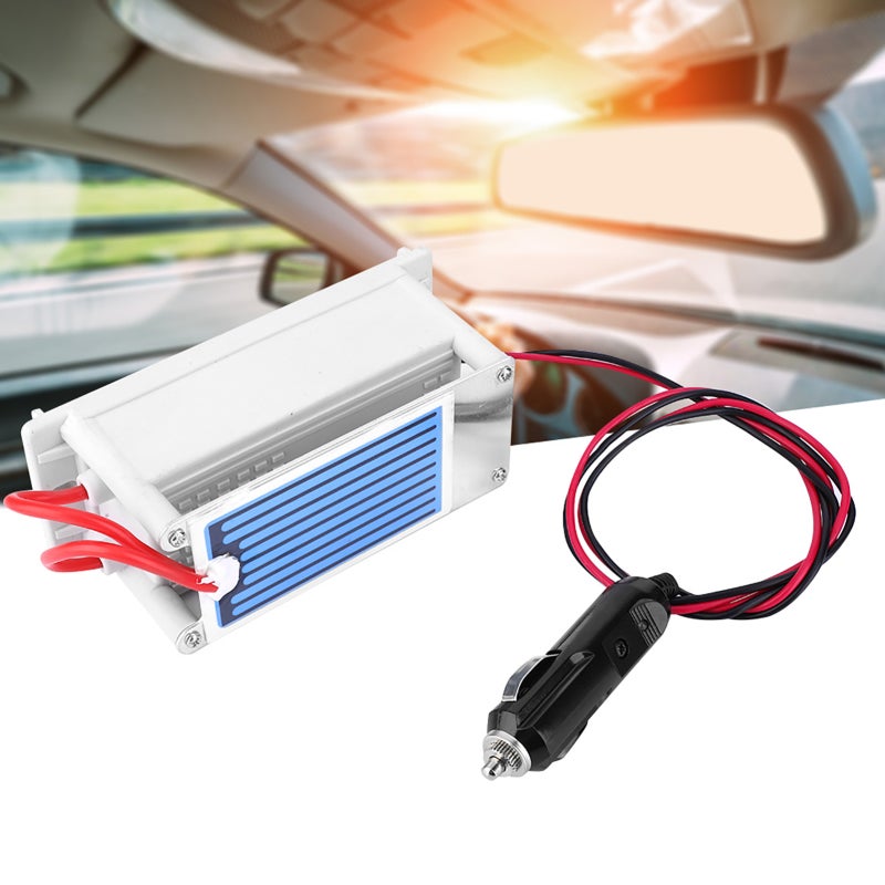Ozone Generator: Portable Device With Thickened Radiator, Low Power Consumption - Cigar Lighter Plug Air Purifier for Household, Car, Professional DIY Applications - Image 4