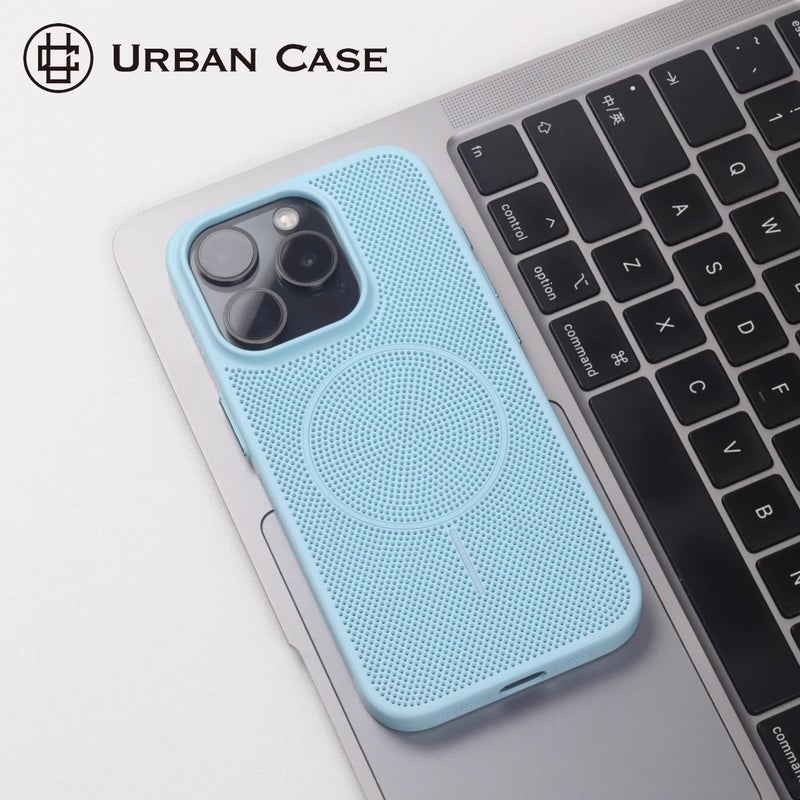 MagSafe iPhone 15 Pro Max Drop Protection PC Case for iPhone 15 15 Plus 15 Pro 15 Pro Max and Heat Dissipation and Scratch Resistant in Orange - Image 5