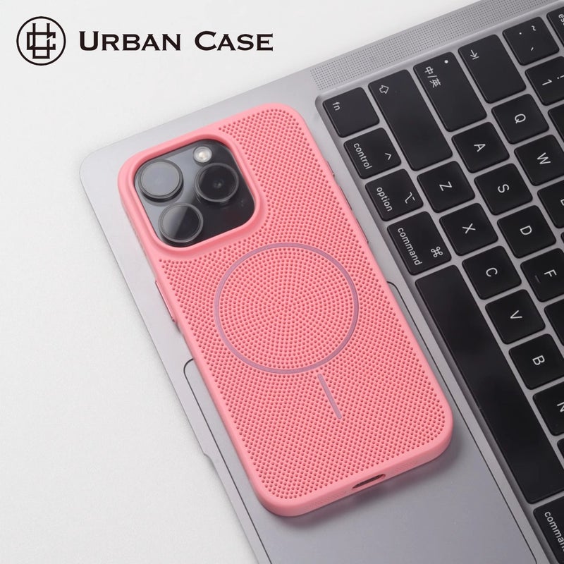 MagSafe iPhone 15 Pro Max Drop Protection PC Case for iPhone 15 15 Plus 15 Pro 15 Pro Max and Heat Dissipation and Scratch Resistant in Orange - Image 4