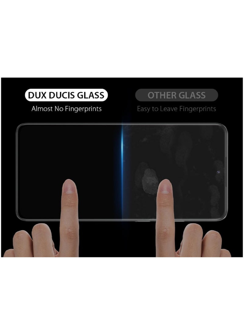 DUX DUCIS - DUX DUCIS 9D Tempered Glass Screen Protector, Designed for OnePlus Nord CE3/OPPO K11, Medium Alumina Glass Film Full Glue HD Clear Phone Screen Protector - Black - Image 1