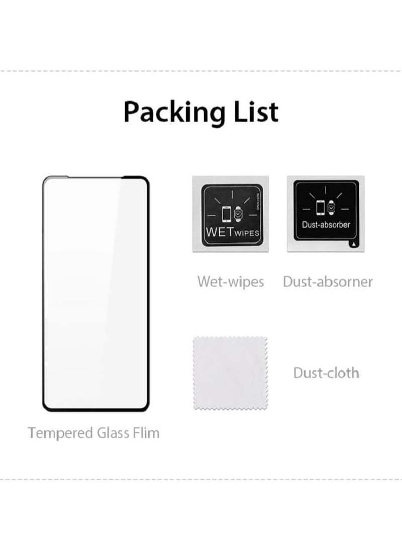 DUX DUCIS - DUX DUCIS 9D Tempered Glass Screen Protector, Designed for OnePlus Nord CE3/OPPO K11, Medium Alumina Glass Film Full Glue HD Clear Phone Screen Protector - Black - Image 1