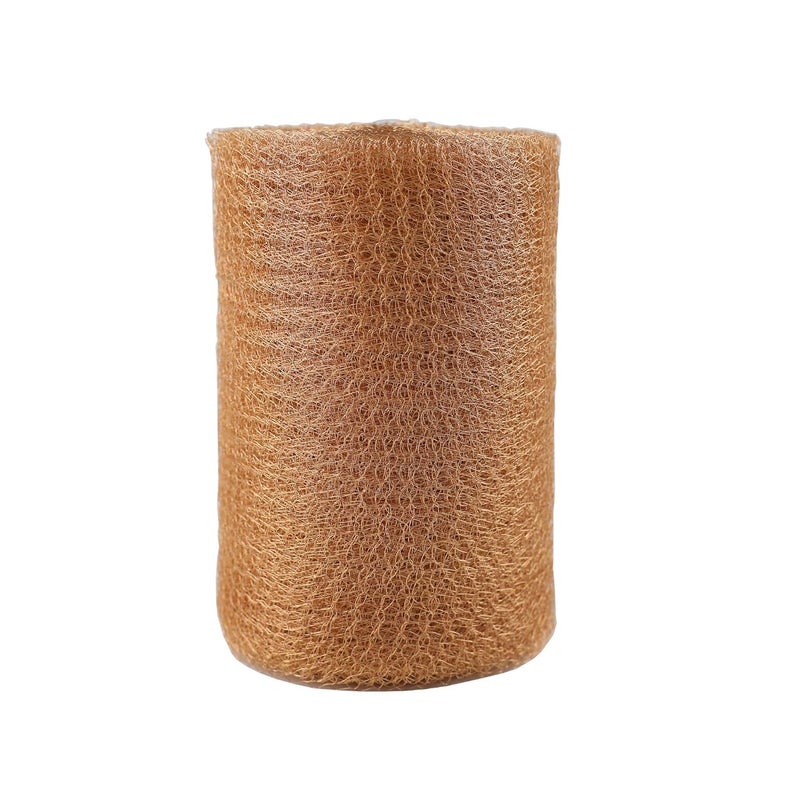 SOTEE Copper Mesh - 5 Inches x 30 ft, 100% Pure Copper, Durable Fill Fabric for Hole Blocking, Flexible and Strechy, Garderning and Sealing Water Opening - Image 1