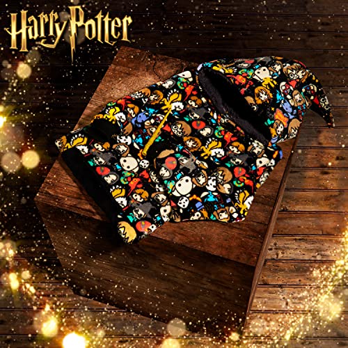 Harry Potter Blanket Hoodie for Kids Cozy Hogwarts Warm Fleece Wearable Blanket Multicolor - Image 3