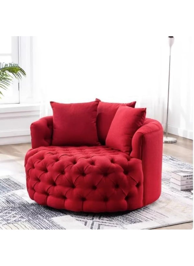 Comfynest - Luxury Nordic Single Sofa Chair for Versatile Outdoor and Living Room Comfort - Image 1