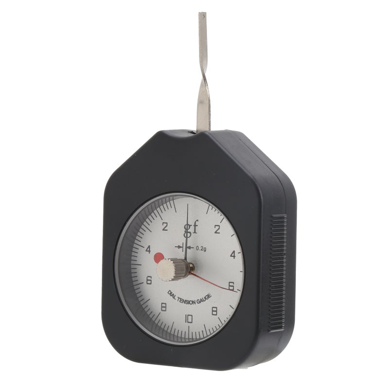 SEG‑10‑2 Dial Tensiometer Portable Double Pointer Tension Gauge Force Meter Tools 10g - Image 1