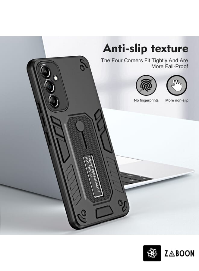 Zaboon Protective Case Cover For Samsung Galaxy M54 5G Variety Brave Armor Finger Loop Holder - Image 2