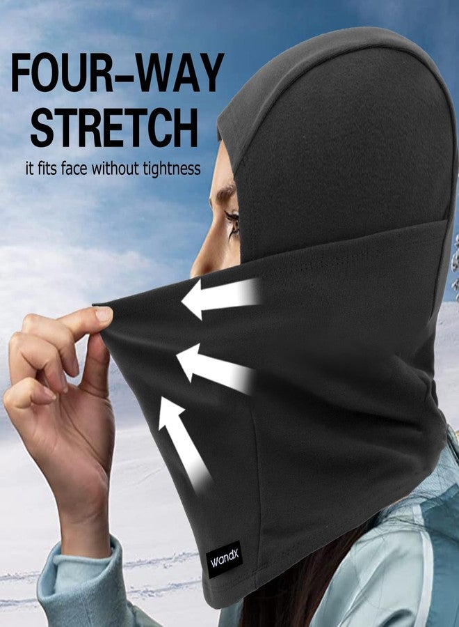 Wandx Winter Balaclava (US, Alpha, One Size, Medium, Black+Red) - Image 4