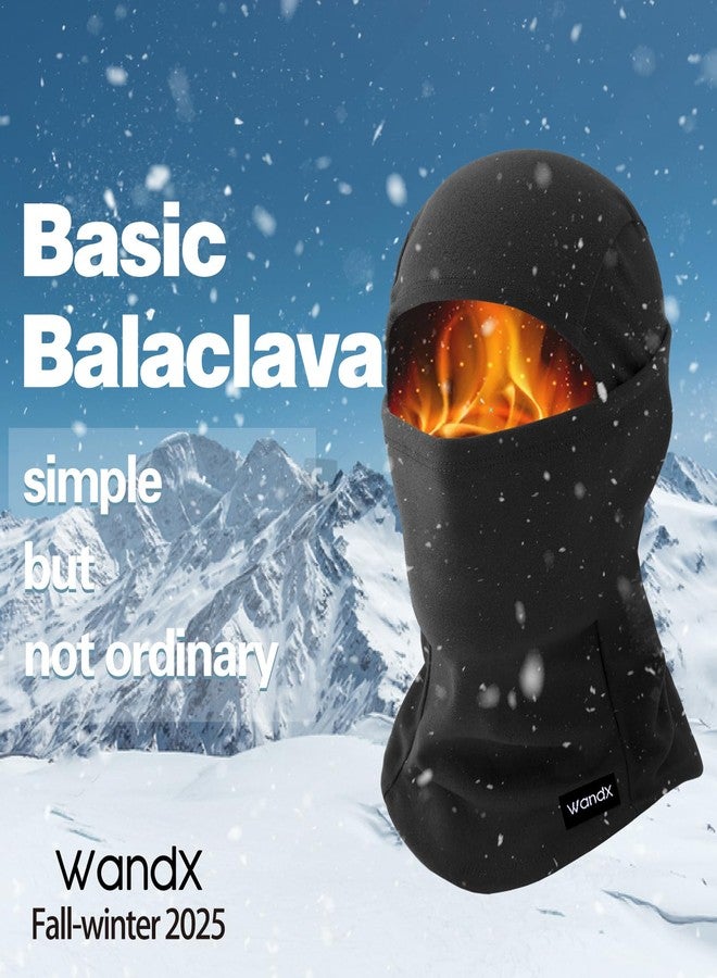 Wandx Winter Balaclava (US, Alpha, One Size, Medium, Black+Red) - Image 5