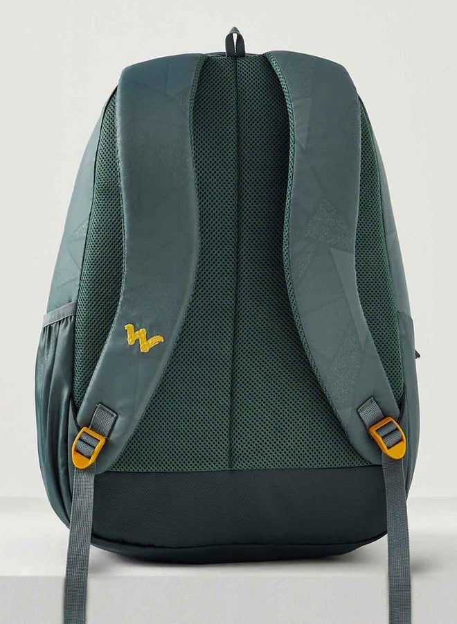 Wildcraft 35 Litres Blaze 3 Compartment Laptop Backpack (12951, Dk_Forest Nature, Green) - Image 5