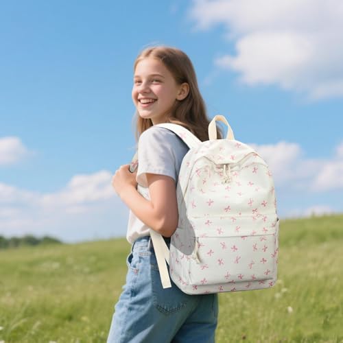 LEDAOU School Backpack Teen Girls Lightweight Bookbag Elementary Middle School Backpacks College Laptop Bag Travel Daypack - Image 2
