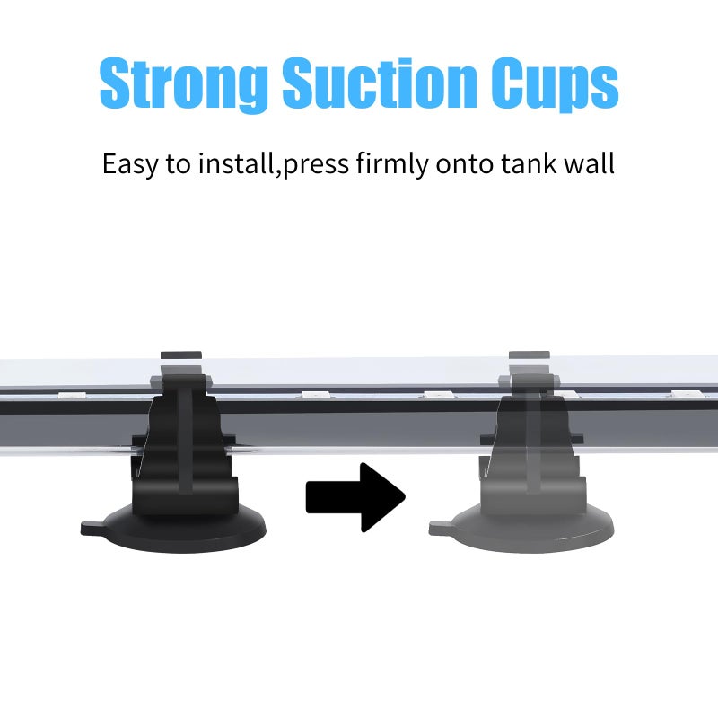 AQUANEAT Aquarium LED Submersible Light 7.5 Inch Underwater Fish Tank Light (Blue) - Image 3