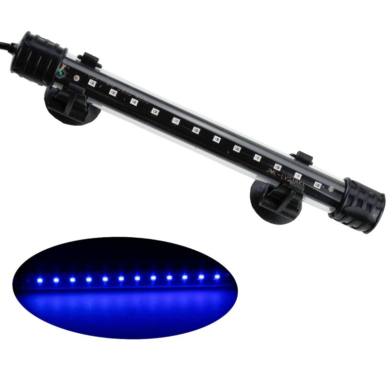 AQUANEAT Aquarium LED Submersible Light 7.5 Inch Underwater Fish Tank Light (Blue) - Image 1