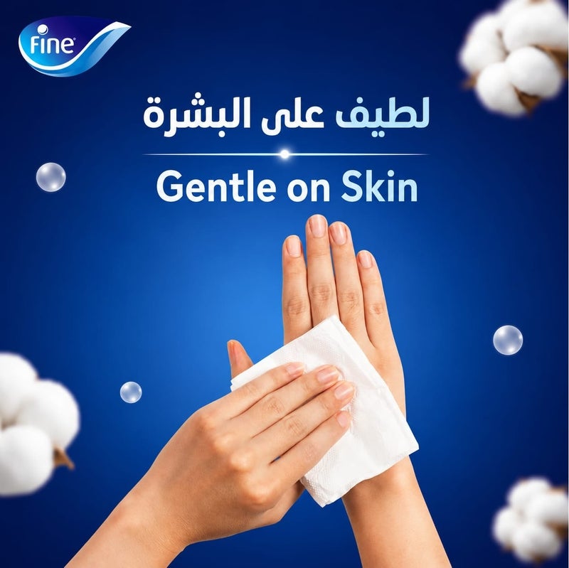 Fine Fluffy Original Tissues 130 Double Sheets * 50 Pack - Image 5