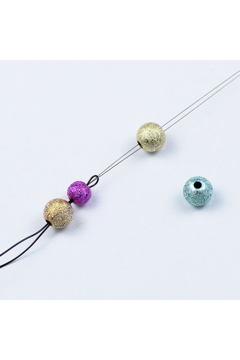 إيروريكس مجموعة MIUSIE المكونة من 26 قطعة من إبر الخرز المنحنية ذات العيون الكبيرة المصنوعة يدويًا من الفولاذ المقاوم للصدأ... - Image 2