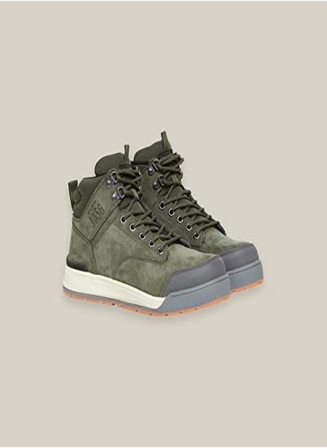 Hard Yakka - Hard Yakka 3056 Lace Zip Safety Boot, Olive  11 UK - Image 1