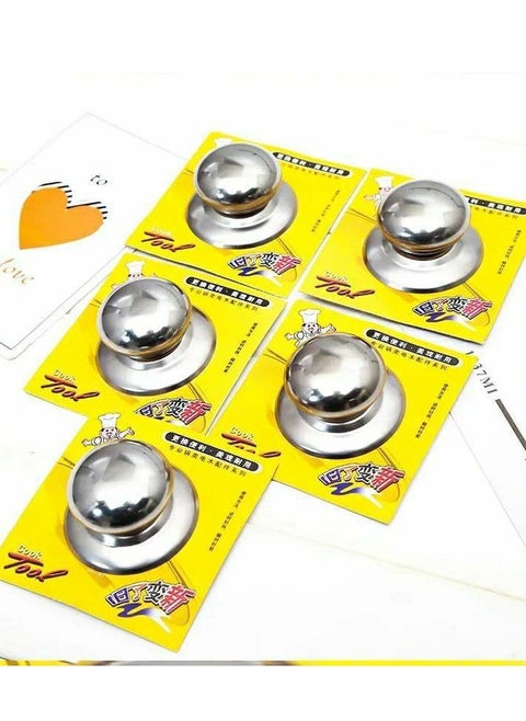 Stainless steel pot lid handle