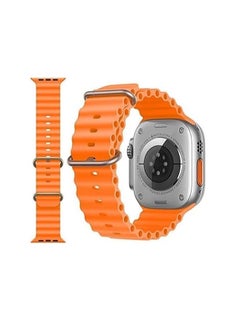 Silicone Strap for Apple Watch 49mm - orange