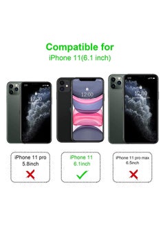 MIGOFAST Magnetic Clear Back Designed for iPhone 11 Clear Phone Case Compatible with Magsafe, Slim Protective Cover  - Image 2