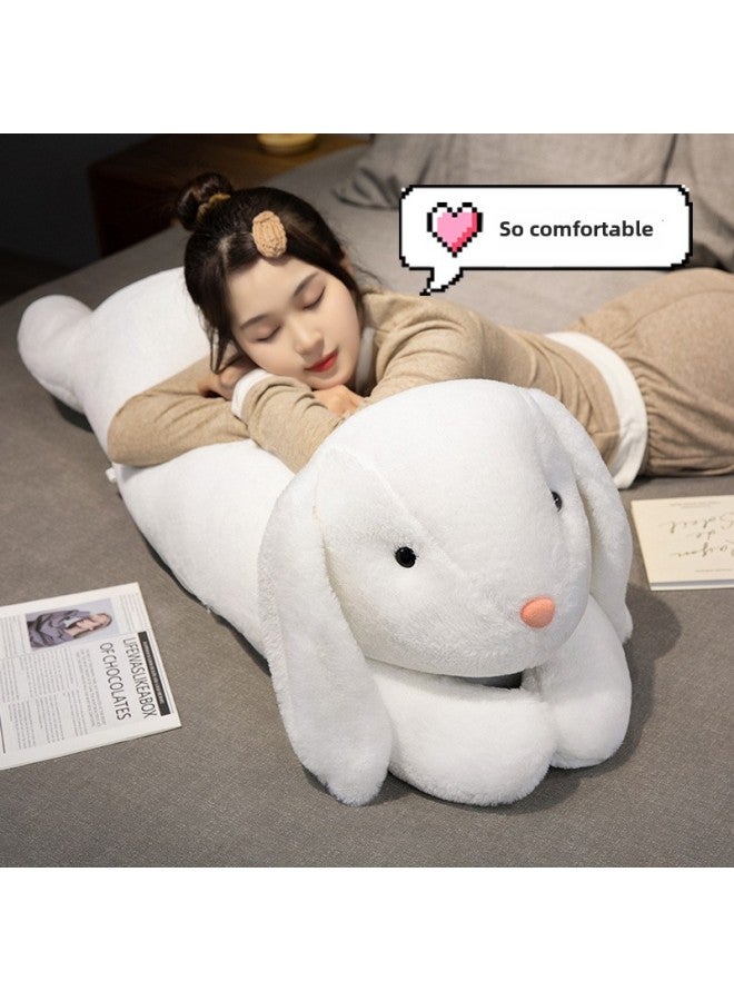 Cute Cartoon Animal Pillow Clip Leg Sleeping Long Pillow Lunch Rest Pillow Home Sofa Cushion Bed Head Ins Style-Specifications:Rabbit Long Pillow-Color:1.2m Large (1.7kg) - Image 4