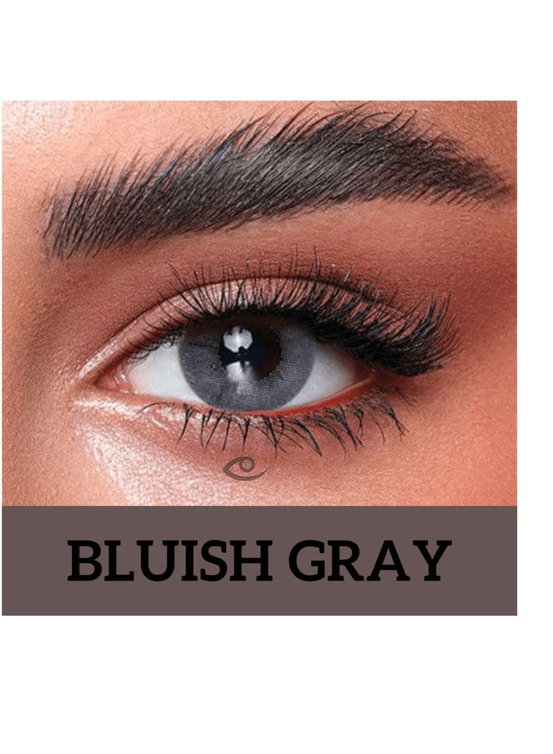 Bella Color Contact Lenses 2 Daily Lenses (Bluish Gray)