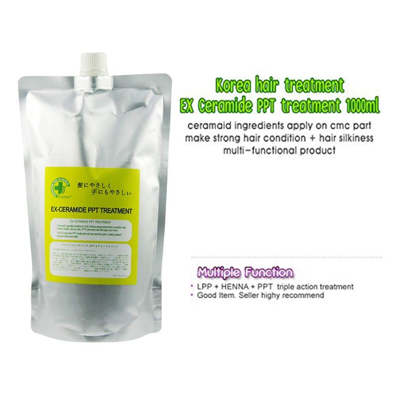Ex Ceramide Korea Hair Treatment PPT Treatment 1000ml - Image 2