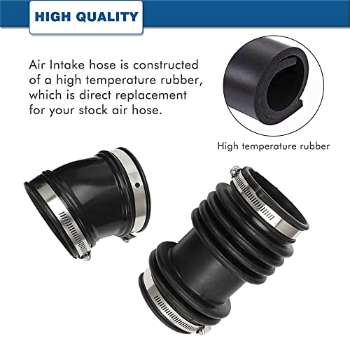 A ABIGAIL Air Intake Hose Compatible with Infiniti FX35 2003 2004 2005 2006 2007 2008- Intake Filter Tube Hose Replaces #16576-CG000 - Air Intake Duct Tube Boot - Image 2