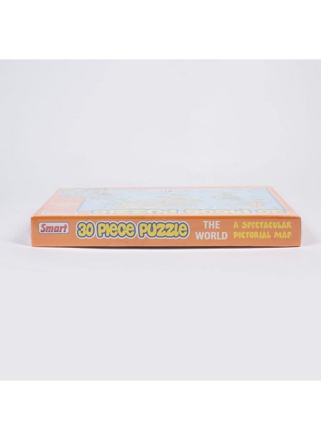 Smart - Smart Kid The World Puzzle (Multi-Color, 30 Pieces) - Image 1