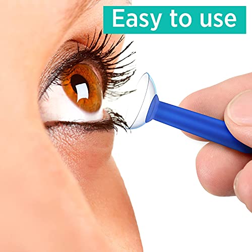 INIMAGINE 5 Pcs Lens Applicator Tool, Soft Contact Lens Suction Sticks for Eyes Lens Care, Tool Box-Friendly Design with Plastic Container Compatibility – Ideal for Lens Cleane and Contact Lens Solutions Use - Image 3