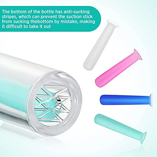 INIMAGINE 5 Pcs Lens Applicator Tool, Soft Contact Lens Suction Sticks for Eyes Lens Care, Tool Box-Friendly Design with Plastic Container Compatibility – Ideal for Lens Cleane and Contact Lens Solutions Use - Image 2