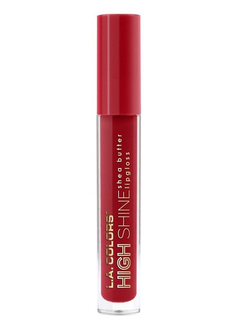 L.A. Colors High Shine Shea Butter Lip Gloss, Dynamite, 0.14 Ounce