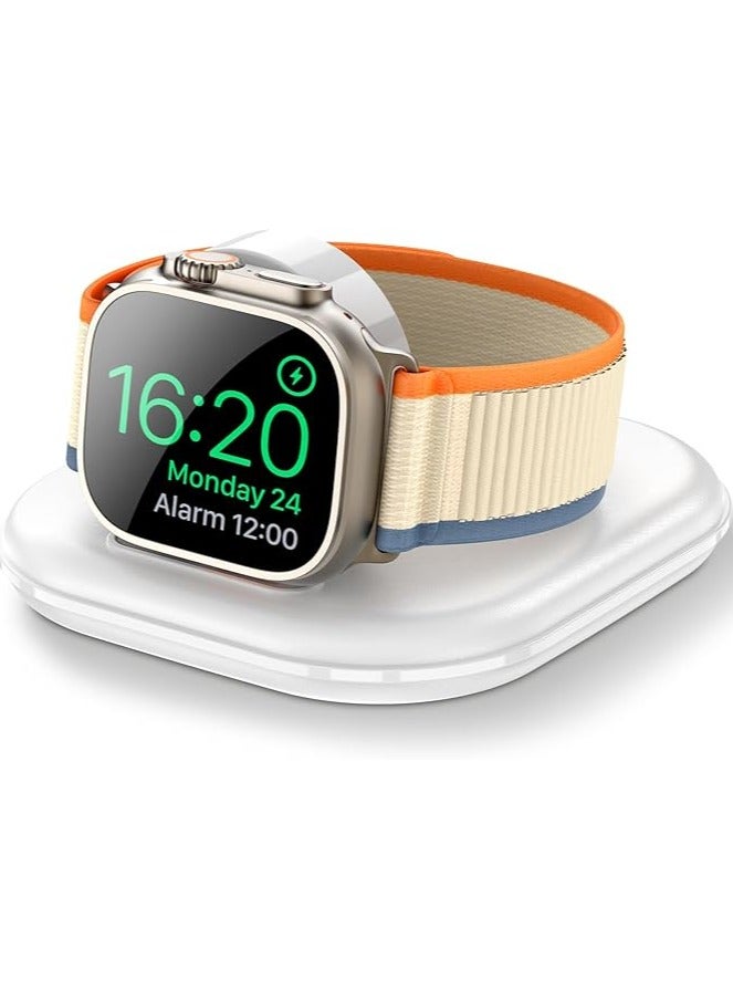 Upgraded Watch Charging Stand for Apple Watch Charger - Wireless Fast Charging Dock for iWatch, Compatible with Apple Watch Series 2/3/4/5/6/7/8/9/10/Ultra 1 2, Magnetic Design for Easy Use - Image 1