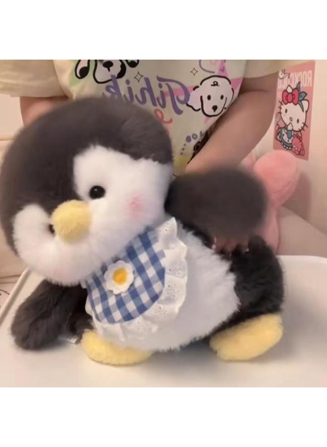 Penguin Baby Plush Doll Cute Soft Waxy Doll Pillow Girl Sleeping Special Children's Pacifying Toy Gift-Specification:55cm (about 0.8kg)-Color:Blue  - Image 5