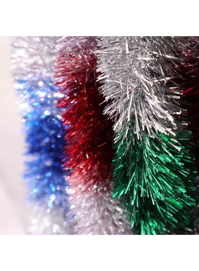 Blue Glitter Tinsel Garland Christmas Party Decoration Festive Hanging Ornament For Wedding New Year Home Bar - Image 5