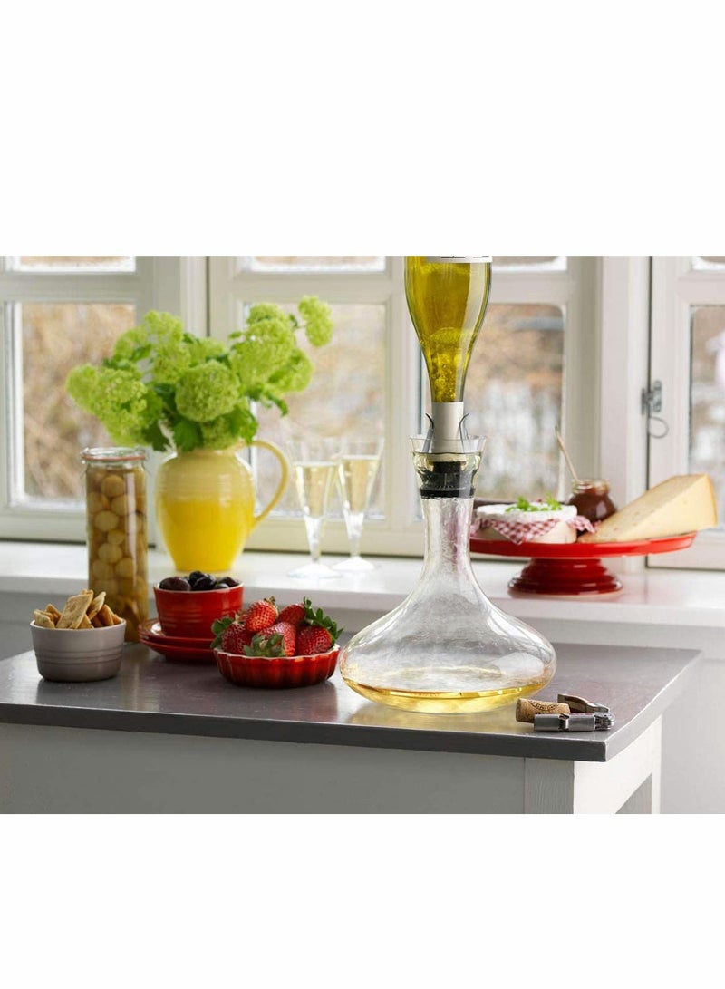 Excefore Professional Waiters Corkscrew - This Wine Opener is Used to Open Beer and Wine Bottles by Waiters, Sommelier and Bartenders Around The World. Made of Stainless Steel and Natural Rosewood - Image 2