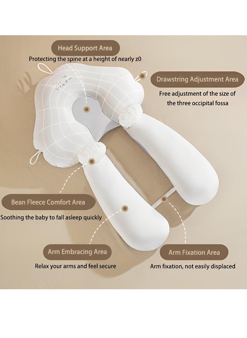 Gonice Baby's Head Shaping Pillow, Sleep Shaping Pillow and Neck Support Baby Memory Pillow - Image 4