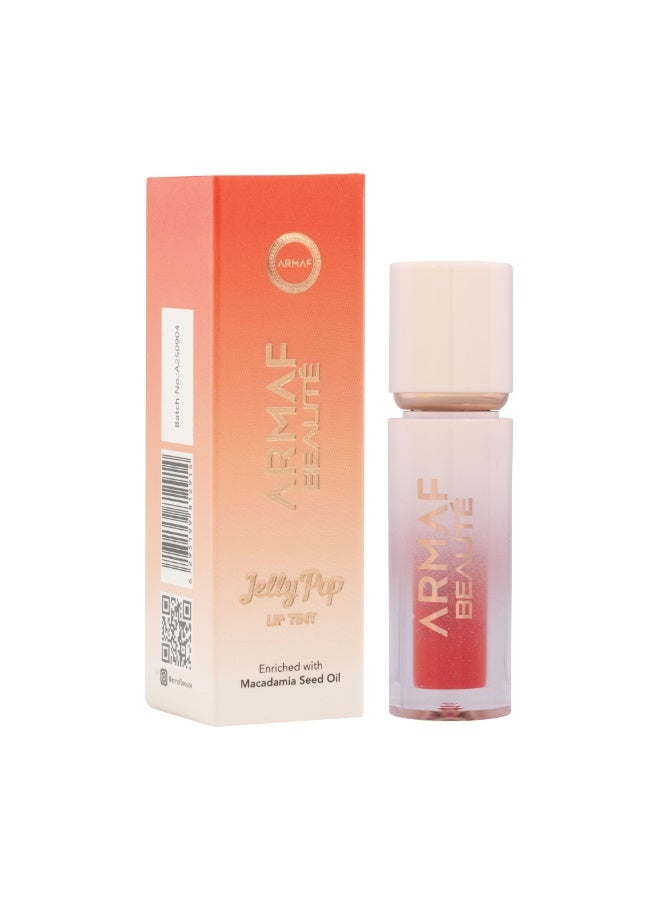 Armaf Beaute Jelly Pop Lip Tint Grape Blush, 3ml – Juicy Water-Gel Lip Stain for Natural Color – Lightweight, Long-Lasting & Hydrating Tint for Soft, Glossy Lips - Image 2